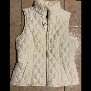 Ann Taylor women’s small  white vest NWT $99